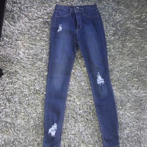 Fashion nova high rise jeans